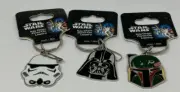 Star Wars - Keychain LOT - Boba Fett, Darth Vader & Storm Trooper