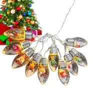 LED Bulb Christmas Chandelier String Christmas Tree Wall Hanging Light