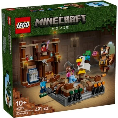 LEGO Minecraft 21272 The Woodland Mansion Fighting Ring BRAND NEW SEALED