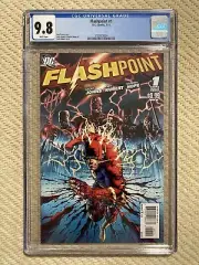 Flashpoint #1 CGC 9.8 White Pages 2011 DC Comics Key Geoff Johns Andy Kubert
