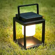 Outdoor Table Lamp, LED Solar Outdoor Lantern, Portable Rechargeable