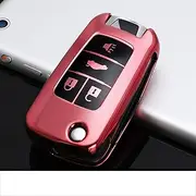 FLJKCT TPU Car Key Case Cover Accessories,for Buick Chevrolet Cruze ​,for Opel Vauxhall Insignia Astra J Zafira C Mokka Encore