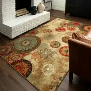 Traditional Oriental Floral Medallion Indoor/Outdoor Area Rug Carpet Runner NEW