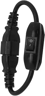 Laroal IEC 320 C14 To C13 Power Cord Power Cord With Switch For Guitar Pedal UPS Monitor Computer
