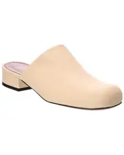 manu atelier Beste Leather Slipper 36 White