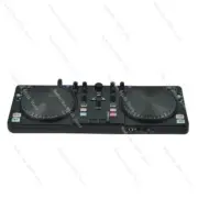 Professional club dj midi controller turntable with large scratch wheels