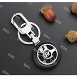 HYUNDAI ZR 適用於現代口音 EON GETZ REINA GRACE 配件汽車鑰匙扣鑰匙輪胎飾品