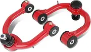 DNA MOTORING Front Upper Pair of Control Arms Compatible With Toyota 4Runner 1996-2002/Tacoma 1995-2004,Dom Tubular Front Upper Control Arm for 2-4" Leveling Lift,FUCA-TAC96-RB