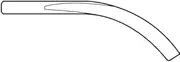 [Ajax Tools] 876 Banana Wedge 13/16" x 13/16" x 13/16" x 12"