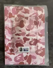 2001 A Bathing Ape Bape Pepsi Relax handkerchief Postcard PackPink Camo Fabric