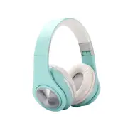 5.0 Foldable Bluetooth-compatible Wireless Sport Headphone Noise Reduction Stereo Headset-Blue - Blue