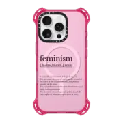 iPhone 16 Pro Bounce Case MagSafe Compatible Feminism - dictionary definition
