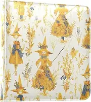 Cartoon Scarecrow Gold photo album Self Adhesive 2 pcs 4 x 6'' Photos libro de recuerdos para