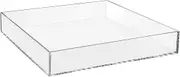 Suntory Marketing Champagne Tower Stand, 3 and 4 Tiers, Clear Acrylic, Approx. 14.2 x 14.2 x 2.4 inches (36 x 36 x 6 cm), 163-60