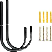 Paddle Board Rack Storage for Ceiling/Wall, Heavy Duty Surfboard Wall Mount, Surfboard Rack for Wall to Display SUPs, Paddleboards, Longboards, Shortboards, Indoor and Outdoor Hold Up to 70lbs