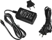 HQRP AC Adapter for Sony Cyber-Shot DSC-T100 DSC-T200 DSC-T300 Digital Camera
