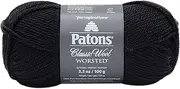 Bulk Buy: Patons Classic Wool Yarn (5-Pack) Black 244077-226