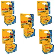 Kodak Ultramax 400 Color Negative Film ISO 400 35mm 5 Pack Photography Kit