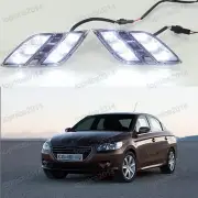 Left Right LED DRL Daytime Running Lights Fog Lights Lamps Pair For Peugeot 301 (for: Peugeot)