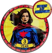 MilestoneMint 3 Year Sobriety Coin - Superpower AA Medallions - 3 Year AA Chips & Medallions to Celebrate Milestones - Three Year Sober Coin Gift for Men & Women in Recovery
