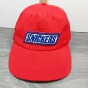 Snickers Hat -Adjustable Red Lightweight Baseball Style Mars Candy Bar Inc Nylon