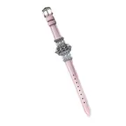 Nevenka Pearl Cowhide Watch Strap for iWatch Ultra Series 8 SE 7 6 5 4 3 2 1-YKLightPurple