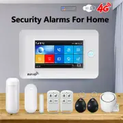 Smart Home Burglar Security Alarm Systems with Siren Smoke Detector Door Sensor