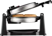 Chefman Electric Rotating Belgian Waffle Maker Machine,Non-stick,Stainless Steel