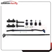 10X Steering Tie Rod Ends Sleeve Ball Joints For 1993-1998 Jeep Gr& Cherokee (for: Jeep)