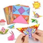 Educational Hand-cut Paper Kids Craft Toys Origami Folding Paper Handmade Paper