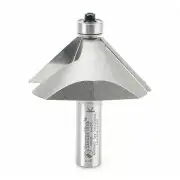 Amana Tool Carbide Tipped LARGE Chamfer 45 Degree Router Bit with 1" cut length