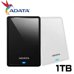 【保固公司貨】 ADATA 威剛 1TB USB3.0 行動硬碟 黑色/白色 (AD-HV620-1TB)
