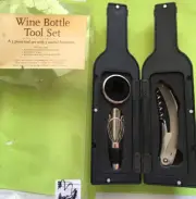 *NOS* 3-PIECE WINE BOTTLE TOOL SET-FREE SHIPPING*