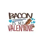 BACON IS MY VALENTINE FUNNY VALENTINE GIFT NOTEBOOK FOR BACON LOVERS: SHARE YOUR LOVE ON VALENTINE’’S DAY WITH THE PEOPLE YOU LOVE.