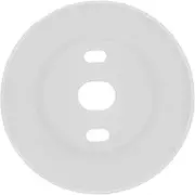 HOMSFOU Thermostat Wall Plate Cover Wireless Thermostat Accessory for Enhanced Protection Easy Installation Soft Material Stylish Design Shape