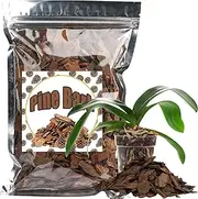 Doter Pine Bark 10qt for Orchid Potting Mix, Organic Tree Bark Mulch for Potted Plants, Enhanced Drainage, Air Flow & Root Ventilation, Ideal for Phalaenopsis, Cattleyas, Dendrobiums