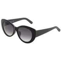 在飛比找森森購物網優惠-TOD’S 時尚小貓眼 太陽眼鏡 (黑色)TO143F