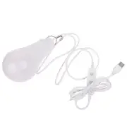 USB Light Bulb Portable LED Lamp for Garage Warehouse Car Truck Fishing