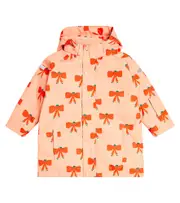 [Tinycottons] Tinycottons Tiny Bow technical snow jacket Y 2 pink