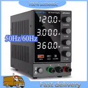 0~120V 3A Adjustable DC Power Supply Lab Variable Bench Encoder Power Switching#