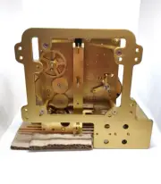 Vintage NOS KIENINGER J1220 07 Triple Chime Clock Movement W/Chime Block