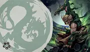 Legend of The Five Rings The Card Game: Master of The High House of Light Playmat