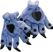 [LETSIQS] Plush Animal Paw Claw Hand Gloves Cosplay Costume Mittens