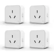 JR INTL Smart Plug, Wifi Outlet with Energy Monitor, Work with Alexa & Google As