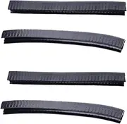 2Pairs Skateboard Protective Strip of Collision Deck Cover Durable Bumper Protector for Skateboard Accessories Easy to Install Prevents Nicks and Scratches