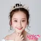 UNICO 兒童 冰雪奇緣艾莎最愛的公主水晶皇冠頭飾/髮飾