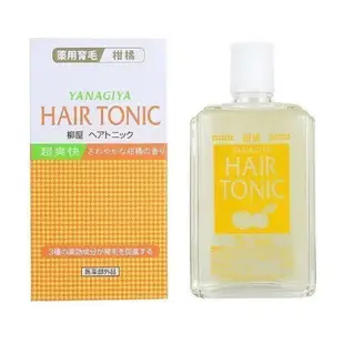 【柒悅城】日本柳屋YANAGIYA HAIR TONIC 生髮液 髮根營養液 育髮防脫柳屋營養液240ml