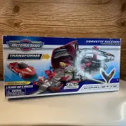 Corvette Raceway Transforming Corvette into Raceway Playset - Toy Cars for an...