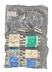 Canare 75Ω Dual Video Jack 10 Pack (DVJB-W (6x) DVJB-S (4x))