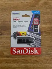 SanDisk Ultra 128GB USB 3.0 Flash Drive - Sealed in Package